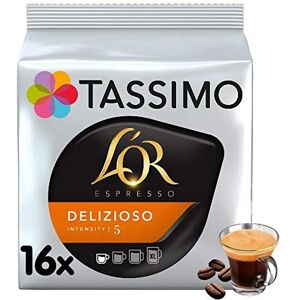 Tassimo L'OR Espresso Delizioso Coffee Pods x16 (Pack of 5, Total 80 Drinks) Tassimo L'OR Espresso Delizioso Coffee Pods x16 (Pack of 5, Total 80 Drinks)