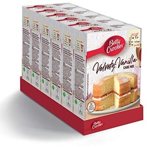 Betty Crocker Velvety Vanilla Cake Mix 425g (Pack of 6) Betty Crocker Velvety Vanilla Cake Mix 425g (Pack of 6)