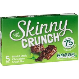 Unbranded 3 x Skinny Crunch Mint & Dark Chocolate Bars (19g, Pack of 5) - 15 Bars Total Unbranded 3 x Skinny Crunch Mint & Dark Chocolate Bars (19g, Pack of 5) - 15 Bars Total