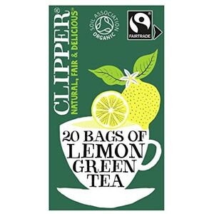 Clipper Organic Lemon Green Tea Bags 120 Teabags (6x Boxes of 20) Bulk Buy f Clipper Organic Lemon Green Tea Bags 120 Teabags (6x Boxes of 20) Bulk Buy f
