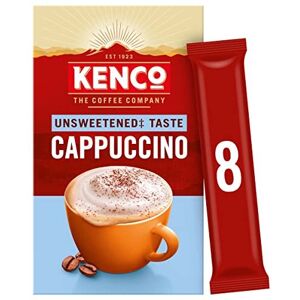 Kenco Unsweetened Cappuccino Instant Coffee Sachets 8x11.1g (Pack of 5, Total 40 Kenco Unsweetened Cappuccino Instant Coffee Sachets 8x11.1g (Pack of 5, Total 40