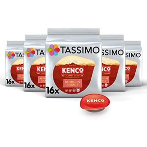 Tassimo Kenco Americano Grande XL Coffee Pods, 16 Count (Pack of 5), (Total 80 Drinks) Tassimo Kenco Americano Grande XL Coffee Pods, 16 Count (Pack of 5), (Total 80 Drinks)