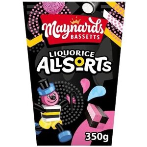 2 x Maynards Bassetts Liquorice Allsorts Sweets Carton 350G 2 x Maynards Bassetts Liquorice Allsorts Sweets Carton 350G