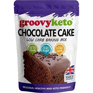 Groovy Keto Chocolate Cake / Cupcake Mix Low Carb Keto Friendly Sugar Free Only 1g N Groovy Keto Chocolate Cake / Cupcake Mix Low Carb Keto Friendly Sugar Free Only 1g N
