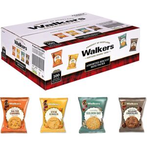 Walkers Assorted Biscuit Mini Packs 100 x 25g Walkers Assorted Biscuit Mini Packs 100 x 25g