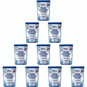 Pure Source Nutrition (1Kg X 10) Baking Soda Sodium Bicarbonate Food Grade Powder Pure Source Nutrition (1Kg X 10) Baking Soda Sodium Bicarbonate Food Grade Powder