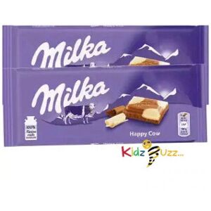 KidzBuzz (Pack of 23(Full box)) Milka Happy Cows Original Chocolate 100g KidzBuzz (Pack of 23(Full box)) Milka Happy Cows Original Chocolate 100g