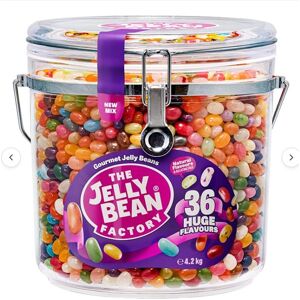 jelly beans Jelly Bean Factory 36 Flavour Mix Jar, 4.2kg jelly beans Jelly Bean Factory 36 Flavour Mix Jar, 4.2kg