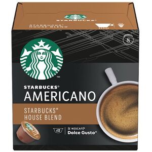 Starbucks by Nescafé Dolce Gusto House Blend Medium Roast Coffee Pods 12 Pods Pe Starbucks by Nescafé Dolce Gusto House Blend Medium Roast Coffee Pods 12 Pods Pe