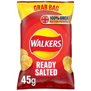 Walkers Ready Salted Crisps 45g (Case of 32) Walkers Ready Salted Crisps 45g (Case of 32)