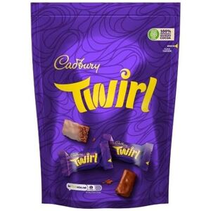 KidzBuzz 2 x Twirl Chocolate Pouch 300g Delicious Tasty And Twisty Treat KidzBuzz 2 x Twirl Chocolate Pouch 300g Delicious Tasty And Twisty Treat