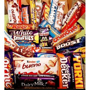 Mega Chocolate Hamper Cadburys, Nestle, Galaxy, Mars Gift Box 20Pcs Mega Chocolate Hamper Cadburys, Nestle, Galaxy, Mars Gift Box 20Pcs