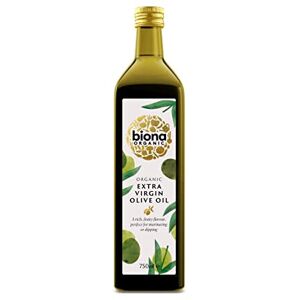 Biona Organic Extra Virgin Olive Oil, 750ml - Cold Pressed - From Organically Gr Biona Organic Extra Virgin Olive Oil, 750ml - Cold Pressed - From Organically Gr