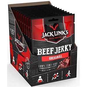 Jack Link's Beef Jerky, Original Flavour High Protein Meat Snack, Multipack Box Jack Link's Beef Jerky, Original Flavour High Protein Meat Snack, Multipack Box