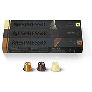 Nespresso Limited Edition 30 Capsules, Vanilio, Caramelito, Ciocattino Nespresso Limited Edition 30 Capsules, Vanilio, Caramelito, Ciocattino