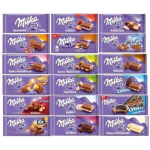 KidzBuzz Milka Assorted Chocolates Variety Pack (12 Assorted Chocolates) KidzBuzz Milka Assorted Chocolates Variety Pack (12 Assorted Chocolates)