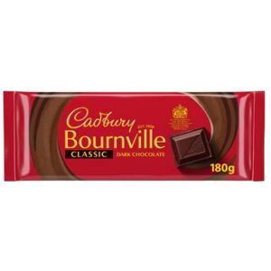 Cadbury Bournville Classic Dark Chocolate Bar 180g(pack of 3) Cadbury Bournville Classic Dark Chocolate Bar 180g(pack of 3)