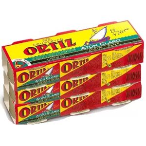 Ortiz Yellowfin Tuna Fillets in Olive Oil, 3 x 3 x 92g Ortiz Yellowfin Tuna Fillets in Olive Oil, 3 x 3 x 92g