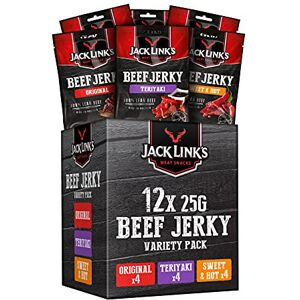 Jack Link's Jack Links Beef Jerky Mixed Case Variety Pack, x4 Sweet and Hot, x4 Teriyaki, x4 Jack Link's Jack Links Beef Jerky Mixed Case Variety Pack, x4 Sweet and Hot, x4 Teriyaki, x4