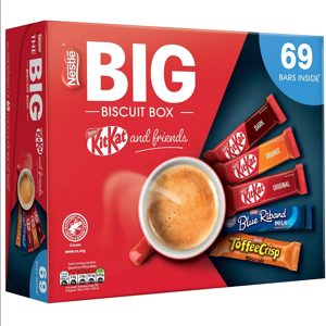 Nestle Big Biscuit Box Kitkat & Friends 69 Bars Nestle Big Biscuit Box Kitkat & Friends 69 Bars