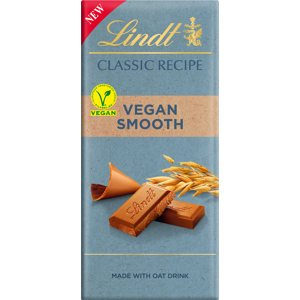 LINDT Classic Recipe Bar - Vegan Smooth 100g (Pack of 20) LINDT Classic Recipe Bar - Vegan Smooth 100g (Pack of 20)