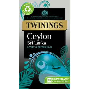 TWININGS Ceylon (Sri Lanka) Teabags 40's (Pack of 4) TWININGS Ceylon (Sri Lanka) Teabags 40's (Pack of 4)