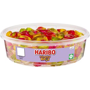 Haribo Friendship Rings x 150 Pieces (480g) Sweets Tub Haribo Friendship Rings x 150 Pieces (480g) Sweets Tub