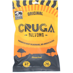 Cruga Biltong Original Marinated Beef Silverside Jerky, 300g Cruga Biltong Original Marinated Beef Silverside Jerky, 300g