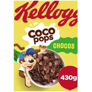 (Pack Of 12) Kelloggs Coco Pops Chocos Breakfast Cereal 430g (Pack Of 12) Kelloggs Coco Pops Chocos Breakfast Cereal 430g