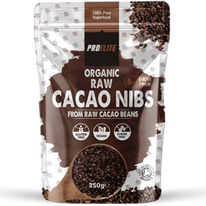 ProElite (250g) Organic Raw Cocoa / Cacao Nibs (Peru) A Grade ProElite (250g) Organic Raw Cocoa / Cacao Nibs (Peru) A Grade