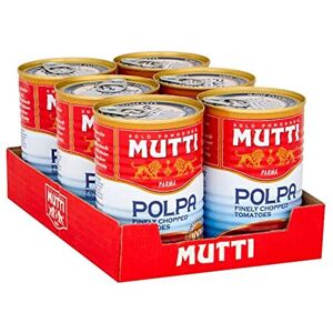 Mutti Finely Chopped Tomatoes 400g (Pack of 6) Mutti Finely Chopped Tomatoes 400g (Pack of 6)