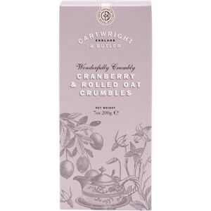 Cartwright & Butler Cranberry Crumbles Carton Chewy yet Crumbly Biscuits with Whole Dried Cranbe Cartwright & Butler Cranberry Crumbles Carton Chewy yet Crumbly Biscuits with Whole Dried Cranbe