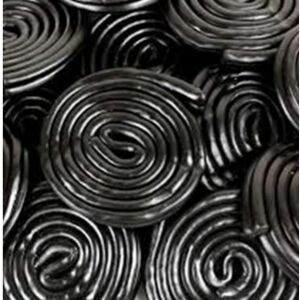 Roch Sweets Liquorice Wheels Sweets Black (400g) Roch Sweets Liquorice Wheels Sweets Black (400g)