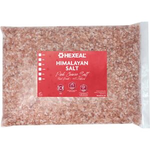 Hexeal Himalayan Pink Salt Coarse 5kg - Food Grade Hexeal Himalayan Pink Salt Coarse 5kg - Food Grade