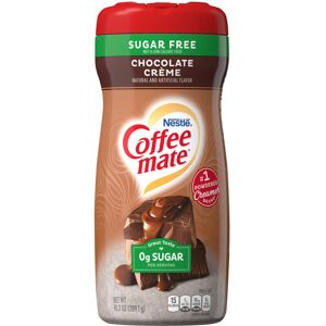 Nestle Sugar Free Creamy Chocolate CoffeeMate Coffee Creamer 102 OZ Nestle Sugar Free Creamy Chocolate CoffeeMate Coffee Creamer 102 OZ