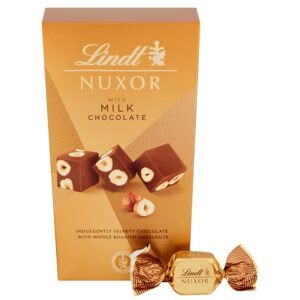 (Pack Of 8) Lindt Nuxor Milk Chocolate Hazelnut 165g (Pack Of 8) Lindt Nuxor Milk Chocolate Hazelnut 165g