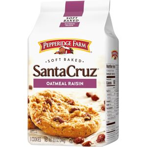 Pepperidge Farm Soft Baked Santa Cruz Oatmeal Raisin Cookies - 8.6 oz, Chewy & F Pepperidge Farm Soft Baked Santa Cruz Oatmeal Raisin Cookies - 8.6 oz, Chewy & F