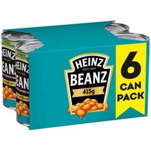 KidzBuzz Heinz Baked Beans in a Rich Tomato Sauce 6 x 415g KidzBuzz Heinz Baked Beans in a Rich Tomato Sauce 6 x 415g