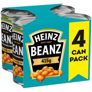 KidzBuzz (Pack Of 12) Heinz Baked Beans in a Rich Tomato Sauce 415g KidzBuzz (Pack Of 12) Heinz Baked Beans in a Rich Tomato Sauce 415g