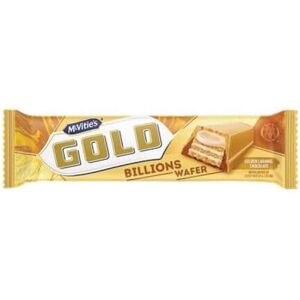 KidzBuzz (Pack Of 48) Gold Billions Wafer 39.5g Bar KidzBuzz (Pack Of 48) Gold Billions Wafer 39.5g Bar