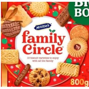 KidzBuzz (Pack Of 1) Mcvitie's Family Circle Biscuits Assortment 800G KidzBuzz (Pack Of 1) Mcvitie's Family Circle Biscuits Assortment 800G