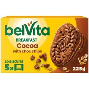 KidzBuzz (Pack Of 6) Belvita Breakfast Biscuits Cocoa Choc Pack x5 225g KidzBuzz (Pack Of 6) Belvita Breakfast Biscuits Cocoa Choc Pack x5 225g