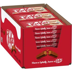 KidzBuzz Nestle KitKat Classic Chocolate Bar,Crunchy Bar With Milk (Pack of 24) KidzBuzz Nestle KitKat Classic Chocolate Bar,Crunchy Bar With Milk (Pack of 24)