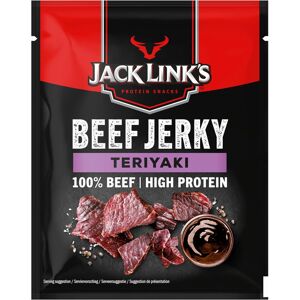 Jack Link's Protein Snacks Beef Jerky Teriyaki 25g - Pack of 12 Jack Link's Protein Snacks Beef Jerky Teriyaki 25g - Pack of 12