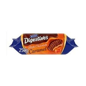 KidzBuzz (Pack Of 4) McVitie's Milk Chocolate Digestive Caramel 250g KidzBuzz (Pack Of 4) McVitie's Milk Chocolate Digestive Caramel 250g