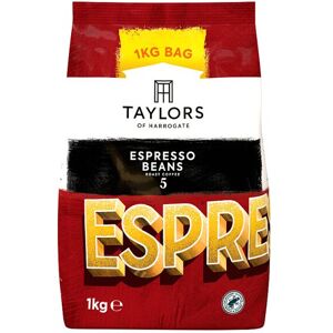 Taylors of Harrogate Espresso Beans Roast Coffee 1kg (Case of 3) Taylors of Harrogate Espresso Beans Roast Coffee 1kg (Case of 3)
