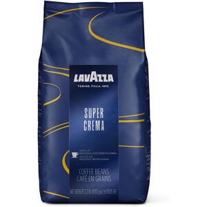 Lavazza Super Crema Espresso Coffee Beans, Medium Roast, 1 kg - Pack of 2 Lavazza Super Crema Espresso Coffee Beans, Medium Roast, 1 kg - Pack of 2