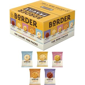 Border Pack 100 Biscuits - 5 Flavours Twin Pack (Butterscotch Crunch, Golden Oat Border Pack 100 Biscuits - 5 Flavours Twin Pack (Butterscotch Crunch, Golden Oat