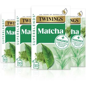 Twinings Superblends Super Green Matcha, 4 x 20 Tea bags Twinings Superblends Super Green Matcha, 4 x 20 Tea bags