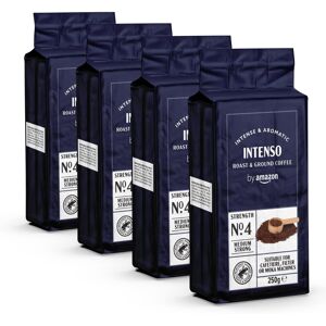 by Amazon Ground Coffee Caff? Intenso, Light Roast,1kg (4 Packs of 250g) - Rainforest Alli by Amazon Ground Coffee Caff? Intenso, Light Roast,1kg (4 Packs of 250g) - Rainforest Alli
